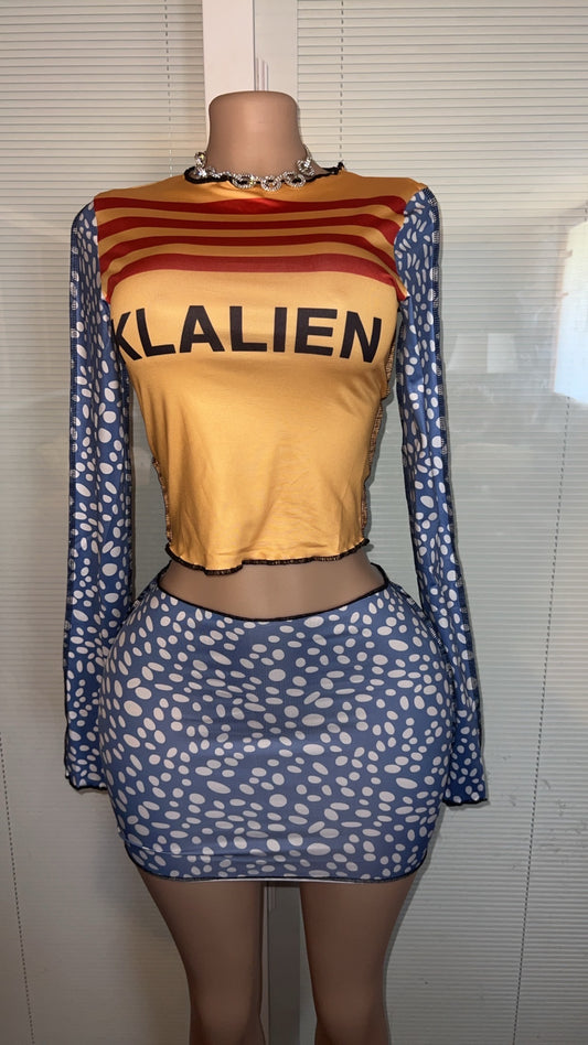 Klalien Skirt Set