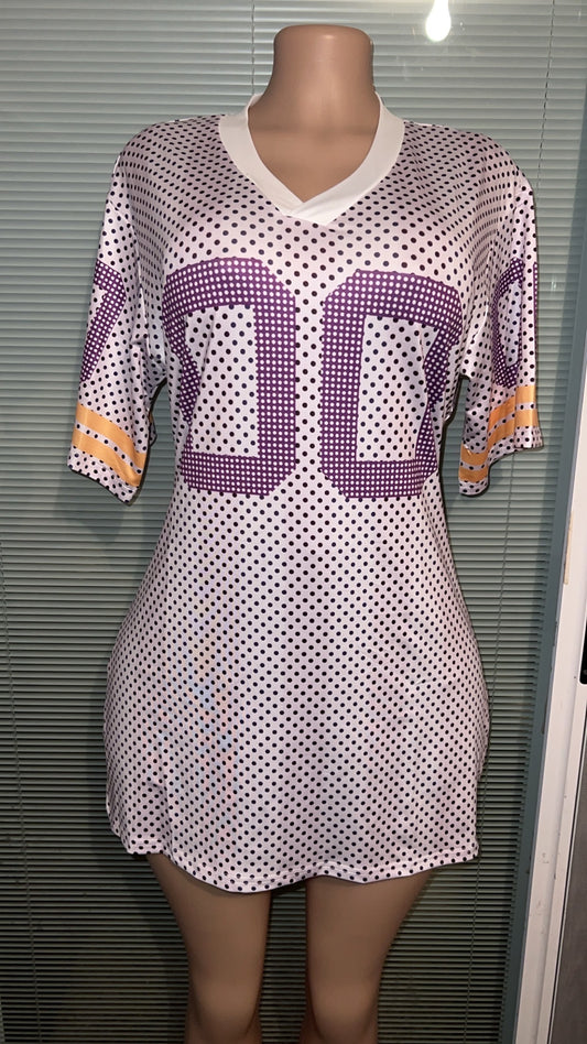 Purple Dot Dress